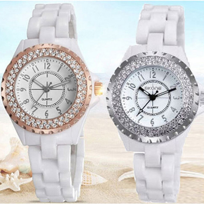 엔젤D 시계 세라믹 여성 손목 시계