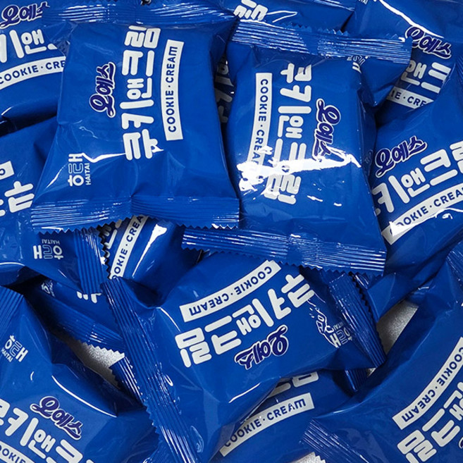 해태 오예스 쿠키앤크림 개별포장 대용량 학교 학원 간식, 30개, 30g