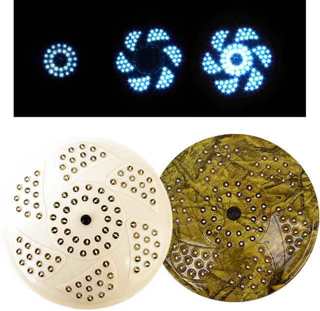 3단 밝기조절 100구 랜턴 캠핑 파라솔 조명 텐트등 타프등, 1개, 화이트