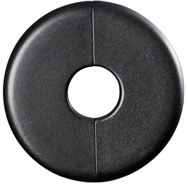 자체 접착 수도꼭지 에어컨 파이프 장식 커버 ABS 수도관 벽 커버 욕실 주방 액세서리 1 개, 05 black-22mm, 1개