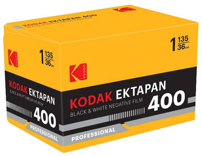 Kodak EKTAPAN 400 黑白底片 (36張), 1個