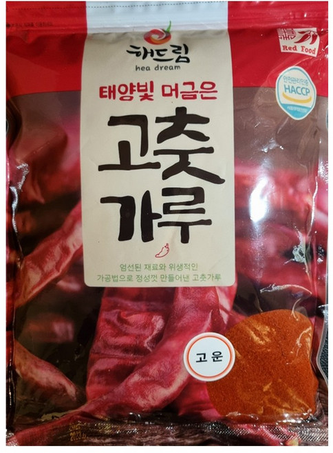 HACCP 국내제조 해드림 청결 고추가루 1kg, 1개