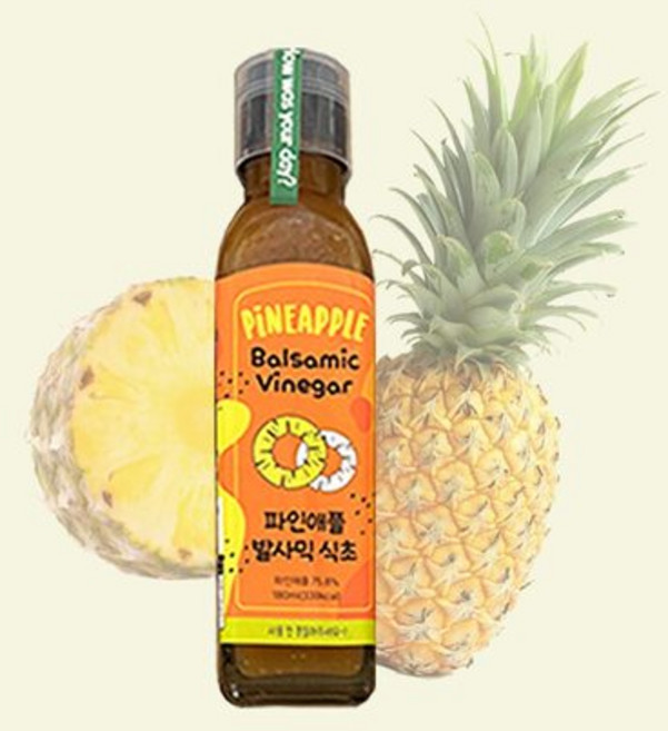파인애플 발사믹 식초180ml. 착한 천연발효식품, 2개, 180ml