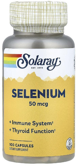 솔라래이 셀레늄 50mcg 100베지캡슐, 1, 100