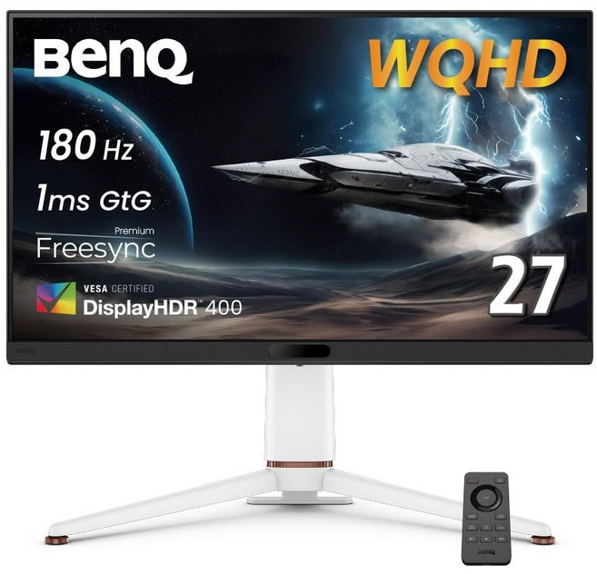 BenQ MOBIUZ EX271Q 400PixSoul DAC Gen2) 벤큐 재팬 (27인치WQHD180Hz1msHDR 엔진 탑재ESS, 상세페이지 참조, 1cm