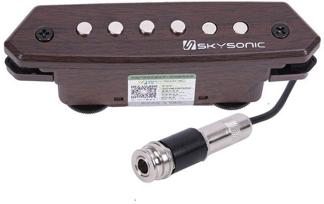 SKYSONIC 어쿠스틱기타 픽업 810 기타용 마그네틱