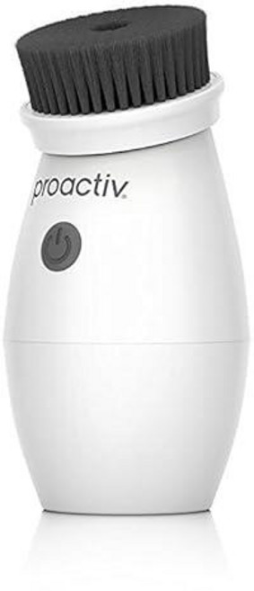 Proactiv 차콜 페이셜 클렌징 브러시 딥 스킨 숯이 주입된 칫솔모가 있는 스핀 각질 제거제 스크러버 방수 242107