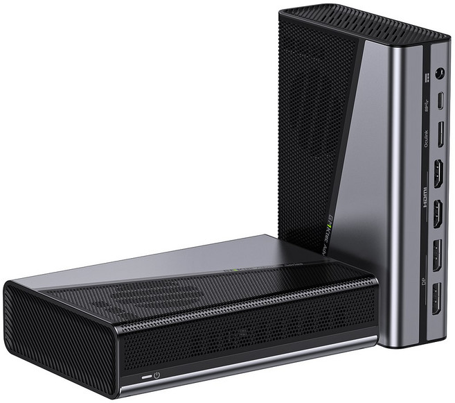 GMKtec AD-GP1 eGPU 외장 그래픽카드 AMD Radeon RX 7600M XT OCuLink USB4 노트북 미니PC 고성능 그래픽카드 확장