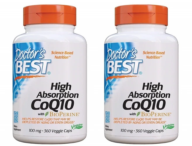 닥터스베스트 하이 앱솔션 CoQ10 100mg 베지 캡, 2개, 360개입, 360정 - 쿠팡