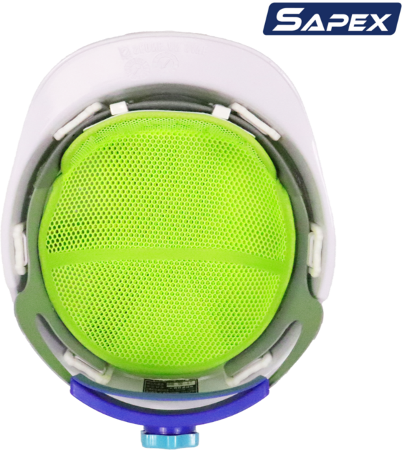 사펙스 통풍 안전모내피 메쉬땀내피 1개, 초록