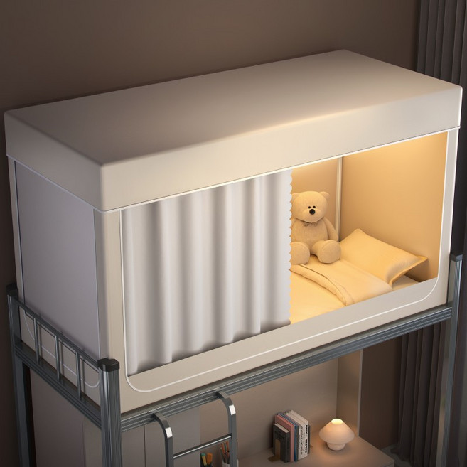 가남 싱글침대 커튼 사계절 침대커튼 침대커튼 학생 기숙사 암막침대커튼 모기장 일체형