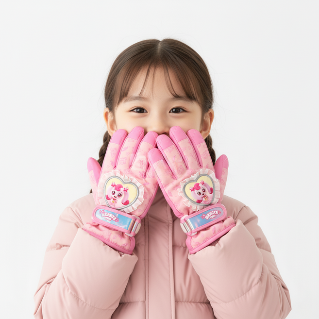 슈팅스타 캐치티니핑 시즌5 하츄핑 하트레이스 스키 장갑