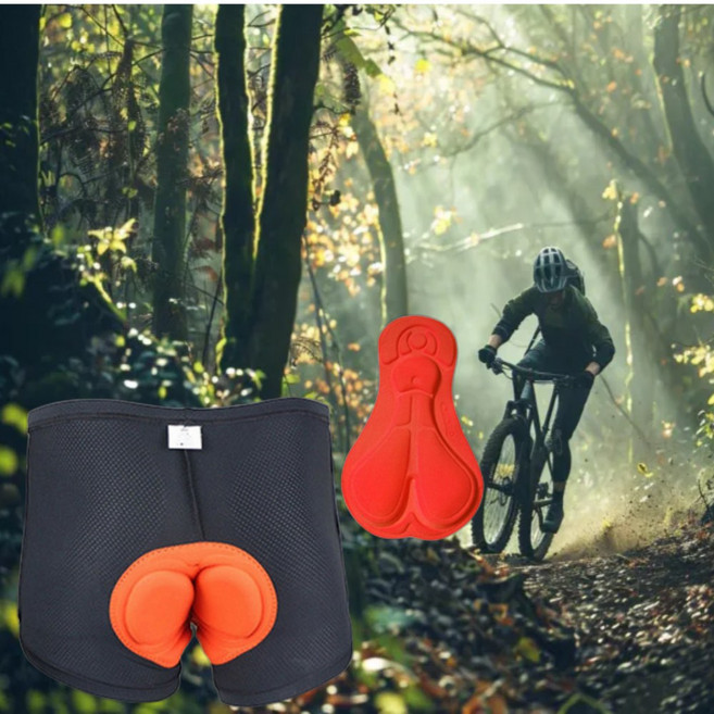산악 자전거 사이클 엉덩이 보호 보호대 패드 속 바지