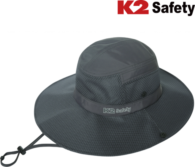 K2 Safety 메쉬 햇모자 IUS20931 경량 통풍 햇빛차단 여름모자 등산모자 시원한모자, 다크그레이