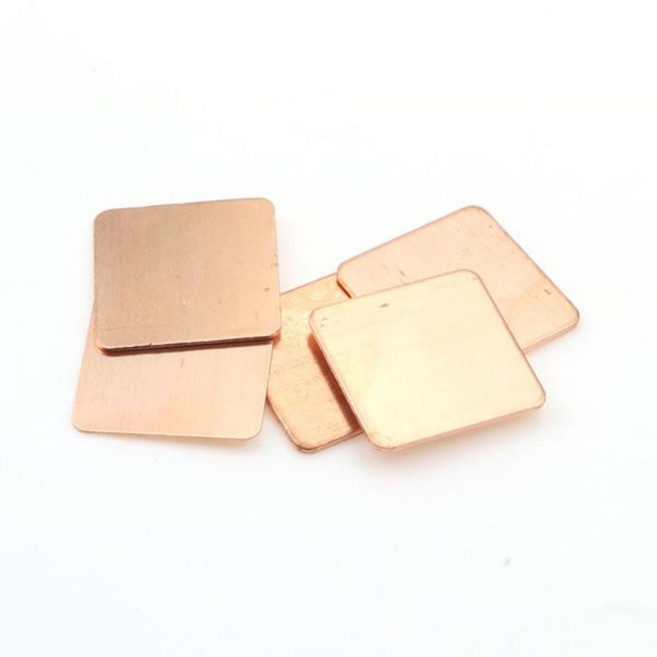 0.3 0.5 0.8 1.0 1.2mm 노트북 구리 시트 플레이트 스트립 심 열 패드 방열판 GPU CPU VGA 칩 RAM 냉각용, 06 0.8mm