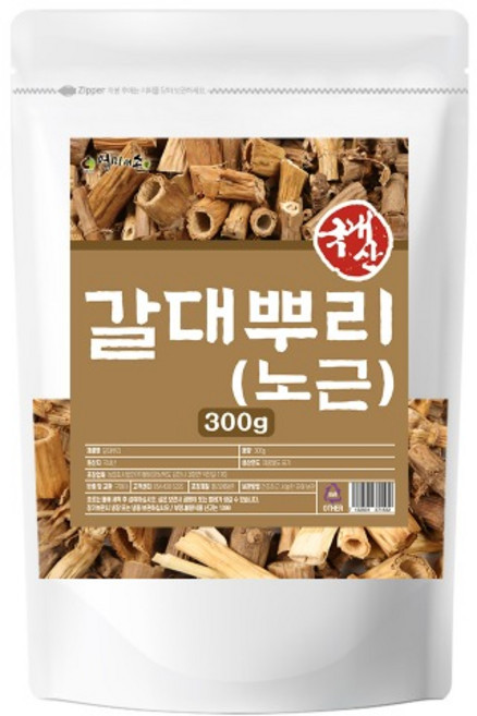 국내산 갈대뿌리(노근), 300g, 2개