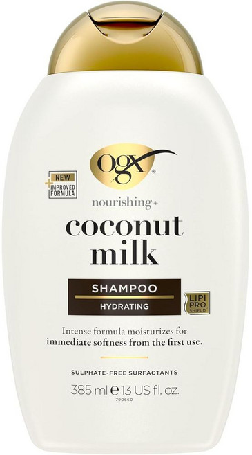 독일 오지엑스 OGX Coconut Milk Shampoo 코코넛 밀크 샴푸, 385ml, 5개
