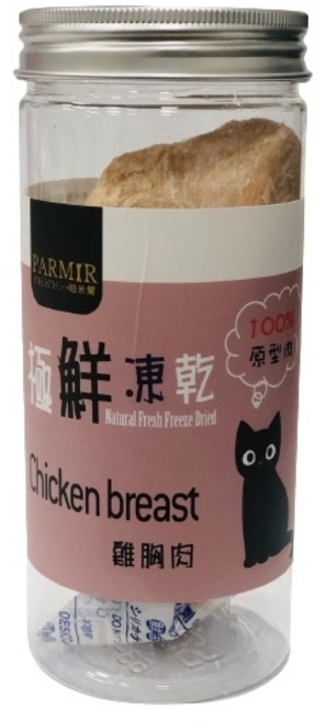 PARMIR 極鮮凍乾 嚴選蝦仁, 50g, 1個, Chicken breast