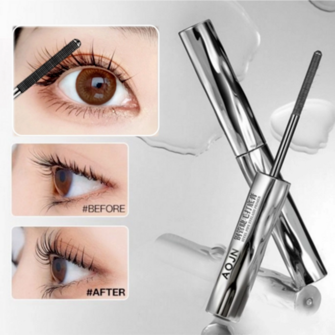 제니로이드 스틸 파이프 속눈썹 프라이머 & 마스카라에센스 모근강화 영양제, 1개, 블랙