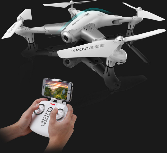 SYMA 2020 NEW Z3 접이식 드론 옵티컬 광센서 20분비행, 1개