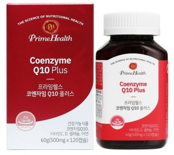 프라임헬스 코엔자임 Q10 플러스 500mg x 120캡슐 (Araium), 1개