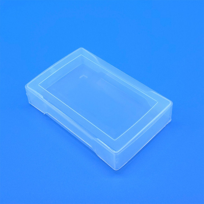 투명 명함케이스 100매용 줄무늬 낱개, 1개