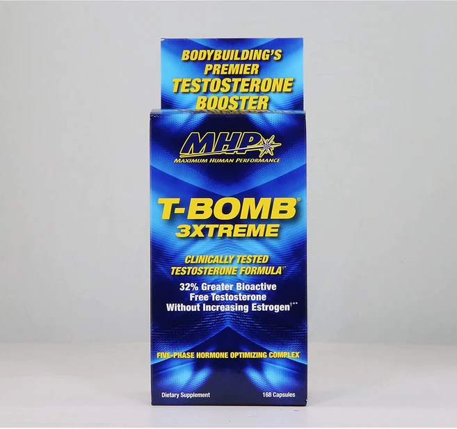MHP T-Bomb 3xtreme 168캡슐, 168정, 1개 - 쿠팡