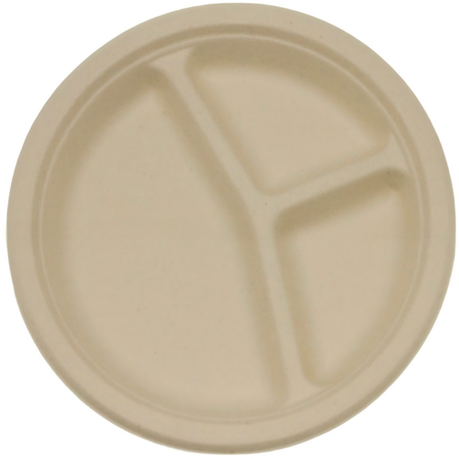 씨케이라이브 친환경 펄프 일회용 접시, 1세트, 50개