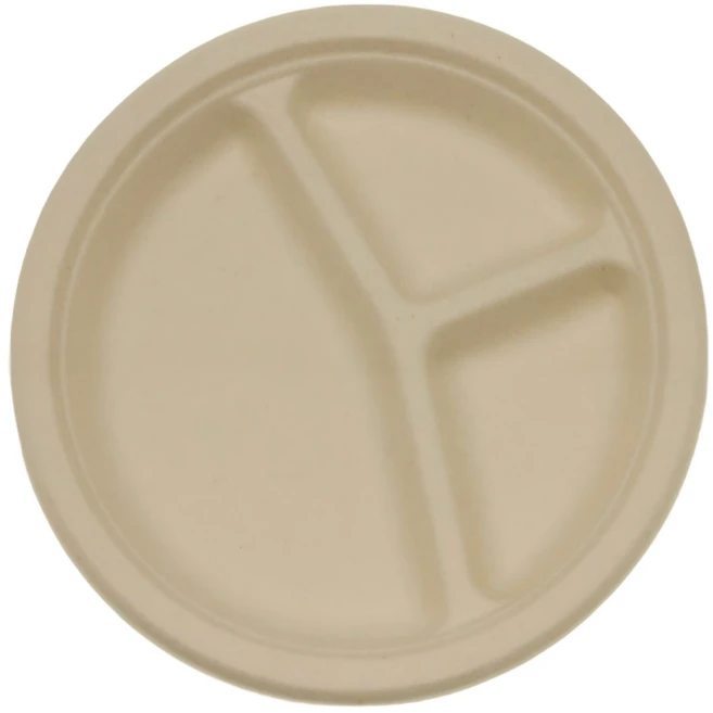 씨케이라이브 친환경 펄프 일회용 접시, 1세트, 50개 - 쿠팡