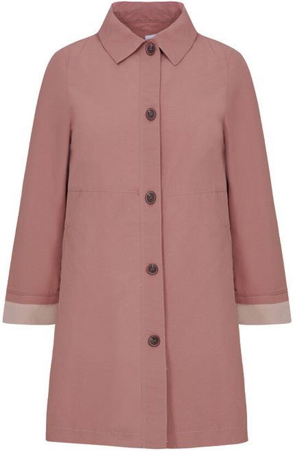 크로커다일레이디 스티치 포인트 스탠카라 코트 CLDSCT103