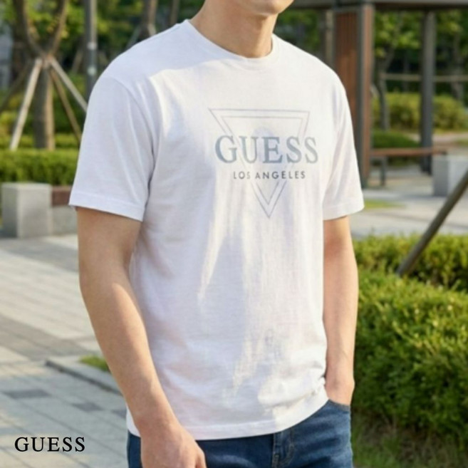 게스 GUESS 티셔츠 반팔티 남여공용