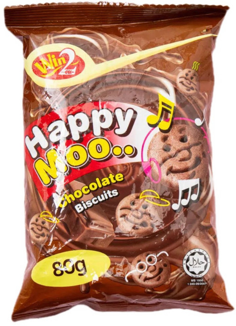 해피무 초코렛 비스켓, 80g, 5개