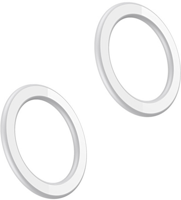 온리쿠 맥세이프 월마운트 벽 거치대 모던, 2개, 화이트