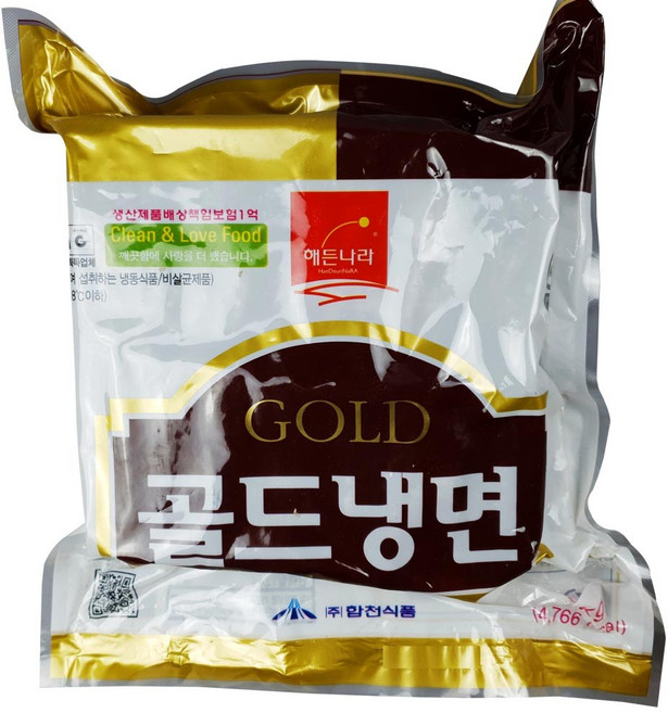 물냉면2kg 골드냉면 평양식냉면 메밀냉면 10인분봉지 겨자서비스, 2kg, 1개