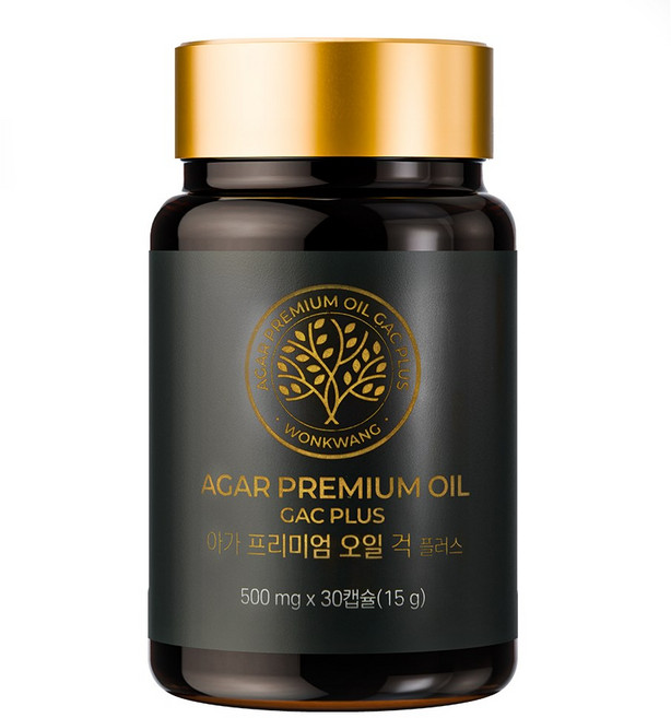 침향 오일 캡슐 아가 프리미엄 오일 걱 플러스 1개월분 30캡슐(15g) 베트남 걱 침향단, 1박스, 30정
