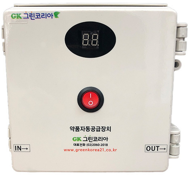 GK 그린코리아 액체자동분사장치 탈취제 미스팅 타이머기능, 1개