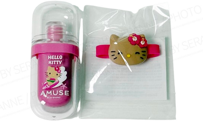 어뮤즈 젤핏틴트 06 서울걸 + 틴트반지 / 태닝 헬로 키티, 1개