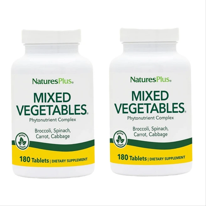 네이쳐스플러스 혼합 야채, 180정, 2개 - 쿠팡
