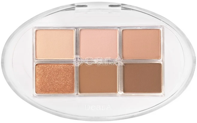 [Dear.A] 디어에이 퍼펙트 매치 아이섀도우 팔레트, 1개, 02 페탈 - 쿠팡