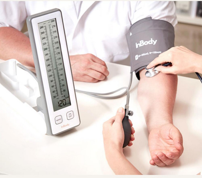 병원 진료용 탁상 수동 전자 간호사 혈압계 혈압측정기 의원 노인병원, 1