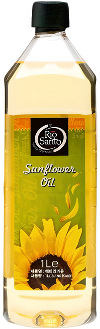 리오산토 해바라기유, 1개, 1L
