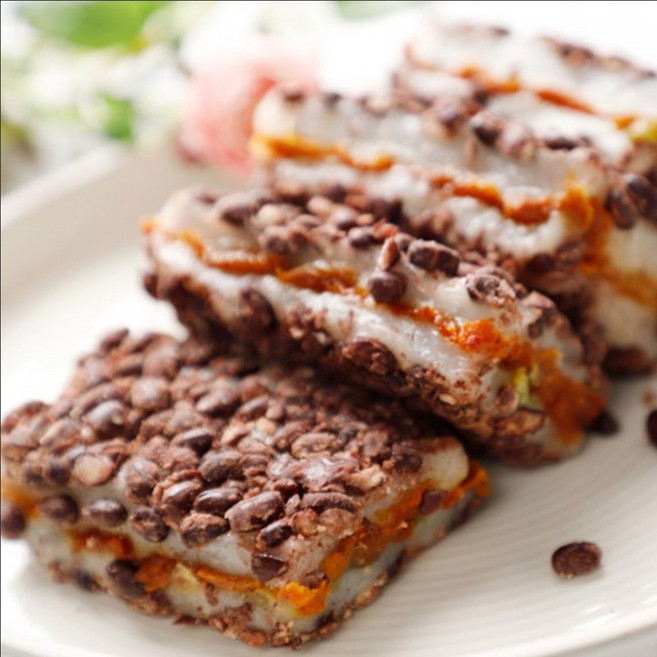 전남생협 20년전통의 목포 더떡집 호박시루떡 1kg, 2개