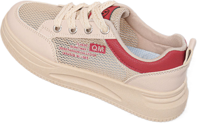 여성 여름 스니커즈 메쉬 캐주얼 미끄럼방지 스니커즈 5cm 뉴타임즈 0331YD13M