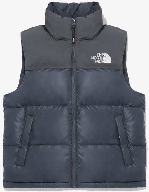 [국내정식매장] 노스페이스 패딩 The North Face M'S NUPTSE ON BALL VEST - STEEL_GRAY