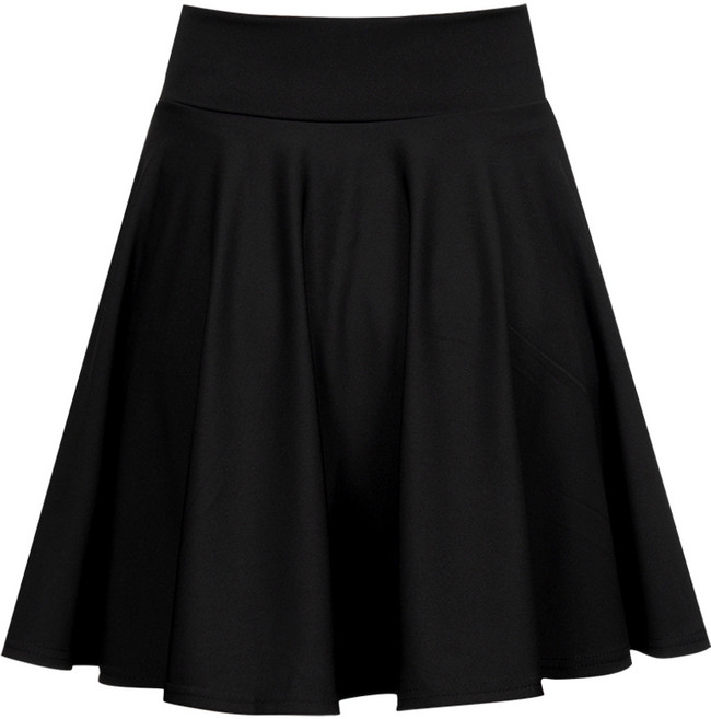 무릎위 45cm 기장 미들 A라인 플레어 골프스커트 치마바지 이너팬츠 ~빅사이즈 4XL까지 GF0143