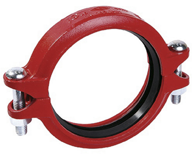 동양벤드 그루브조인트 고정(XD01 페인트) 50A 배관자재, 1.그루브조인트고정(XD01.페인트), 1개