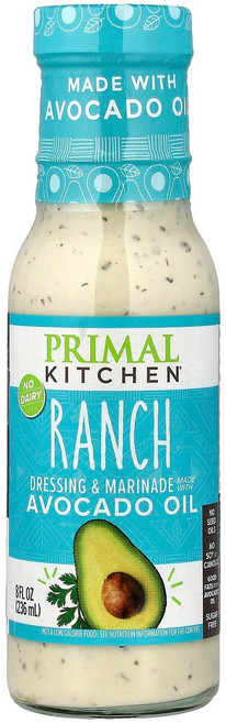 프라이멀 키친 드레싱 and 마리네이드 랜치 236ml(8fl oz) PMK-00014, 1개, 236ml