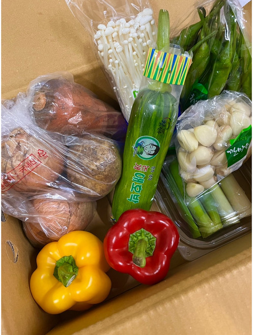 소량 야채 세트 간편요리 채소