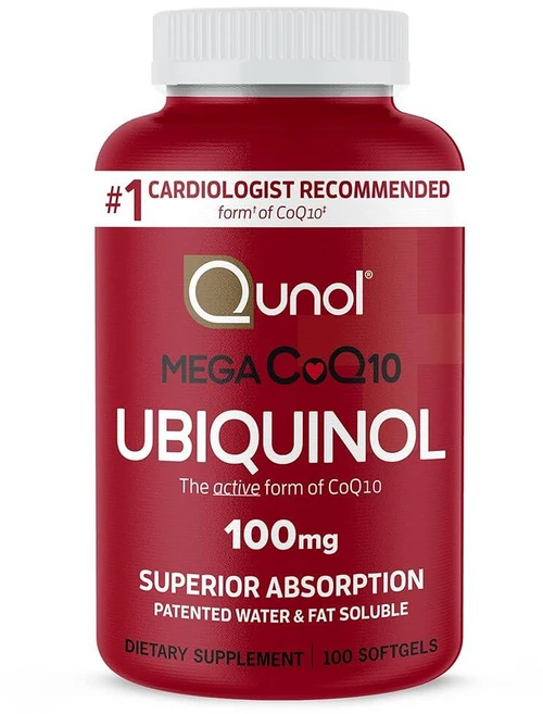 큐놀 메가 코큐텐 유비퀴놀 100mg 소프트젤 100정, 1개 - 쿠팡