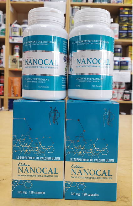 codeco nano calcium/120caps 코데코 나노칼슘 120정 2병 캐나다에서 직배송, 2개